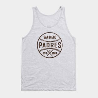 Vintage San Diego Padres Ball by Buck Tee Tank Top